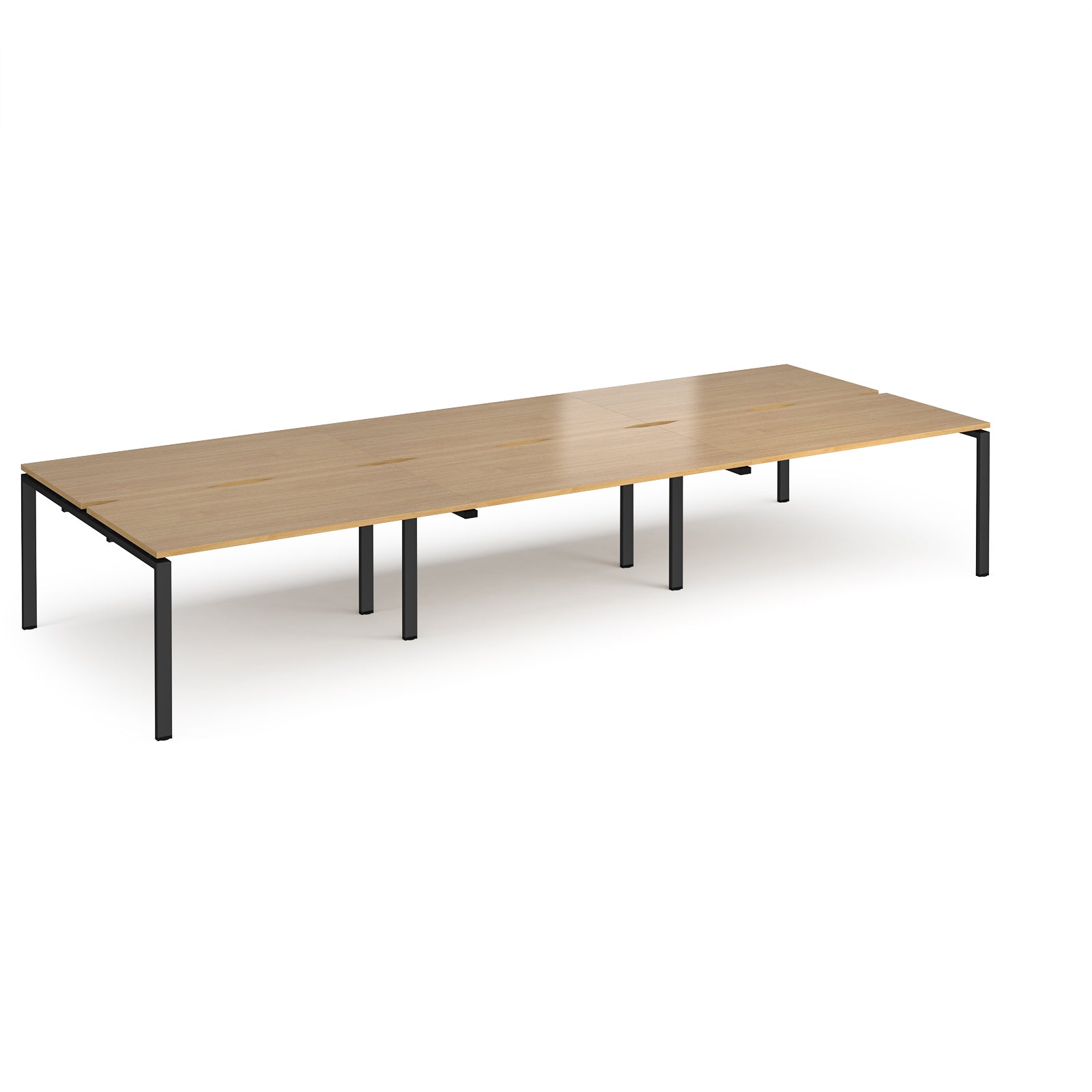 Adapt Triple Back To Back Desks 1600Mm Deep