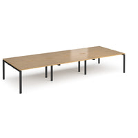 Adapt triple back to back desks 1600mm deep