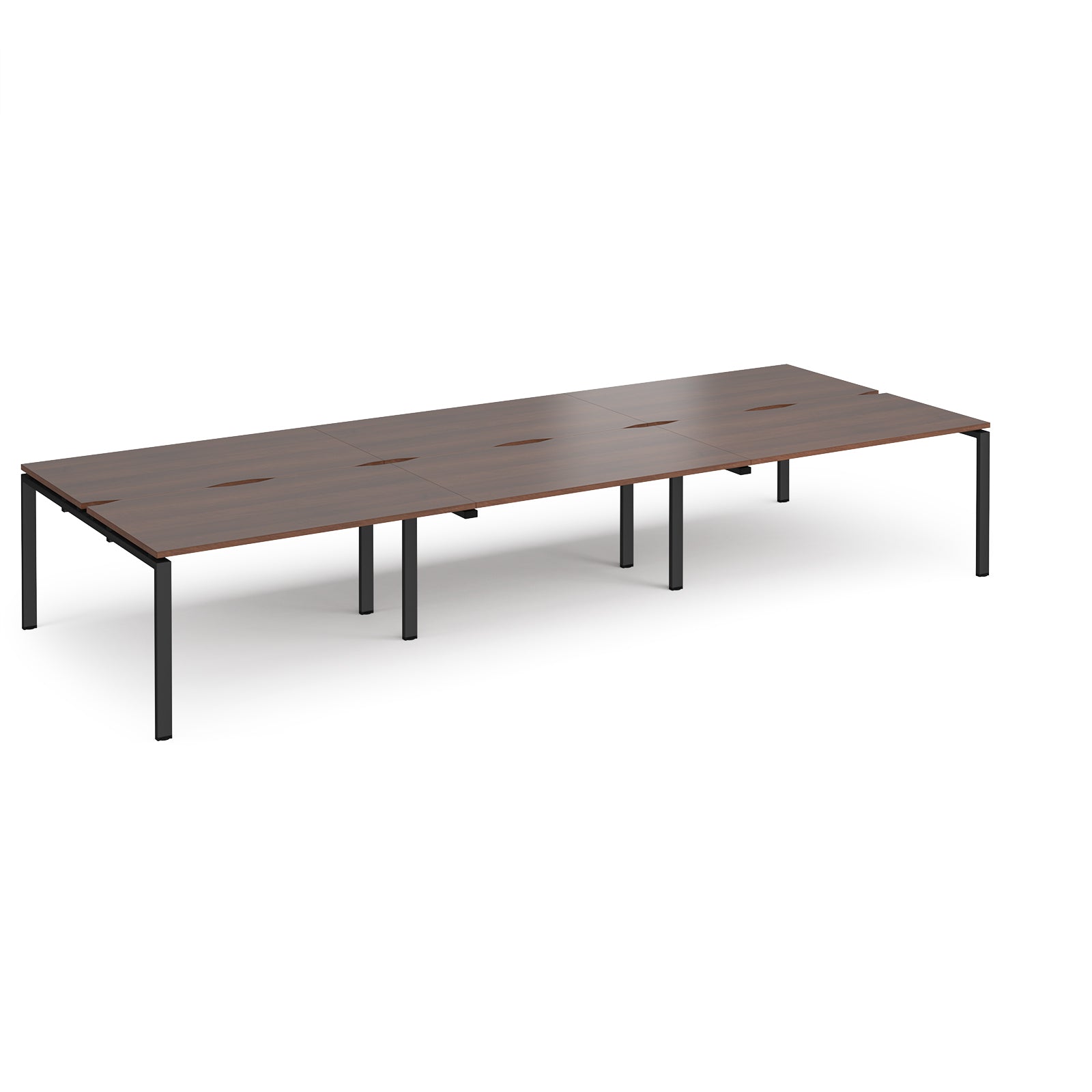 Adapt Triple Back To Back Desks 1600Mm Deep