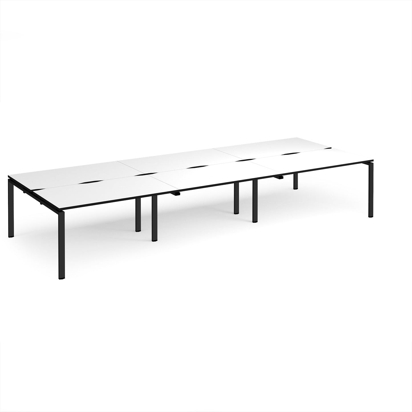 Adapt triple back to back desks 1600mm deep