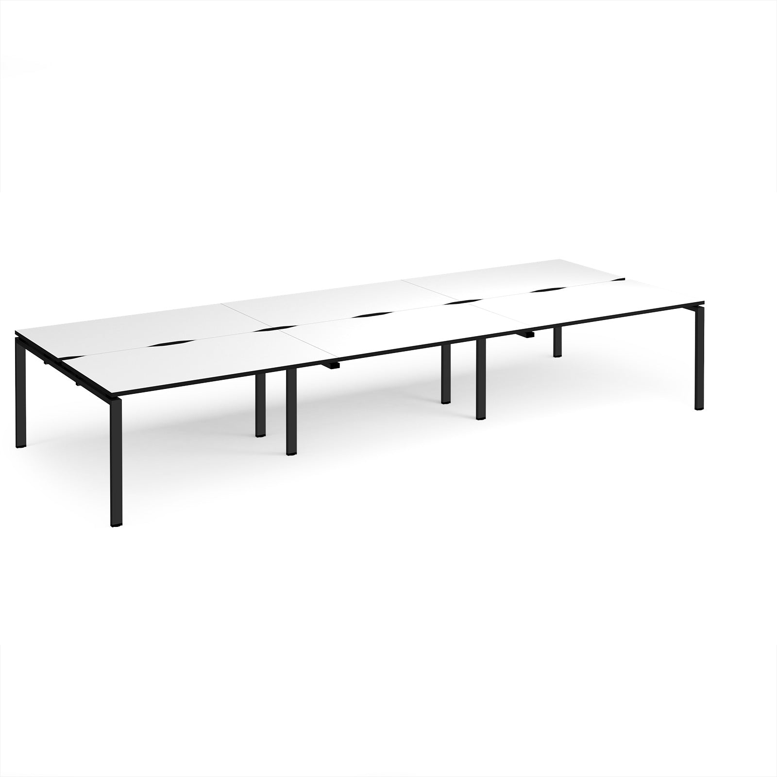 Adapt triple back to back desks 1600mm deep