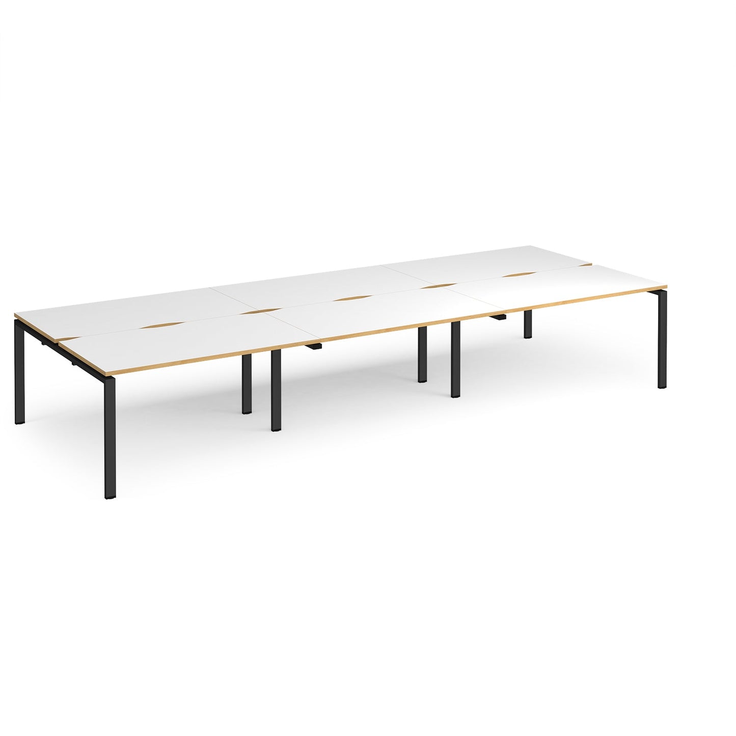 Adapt triple back to back desks 1600mm deep