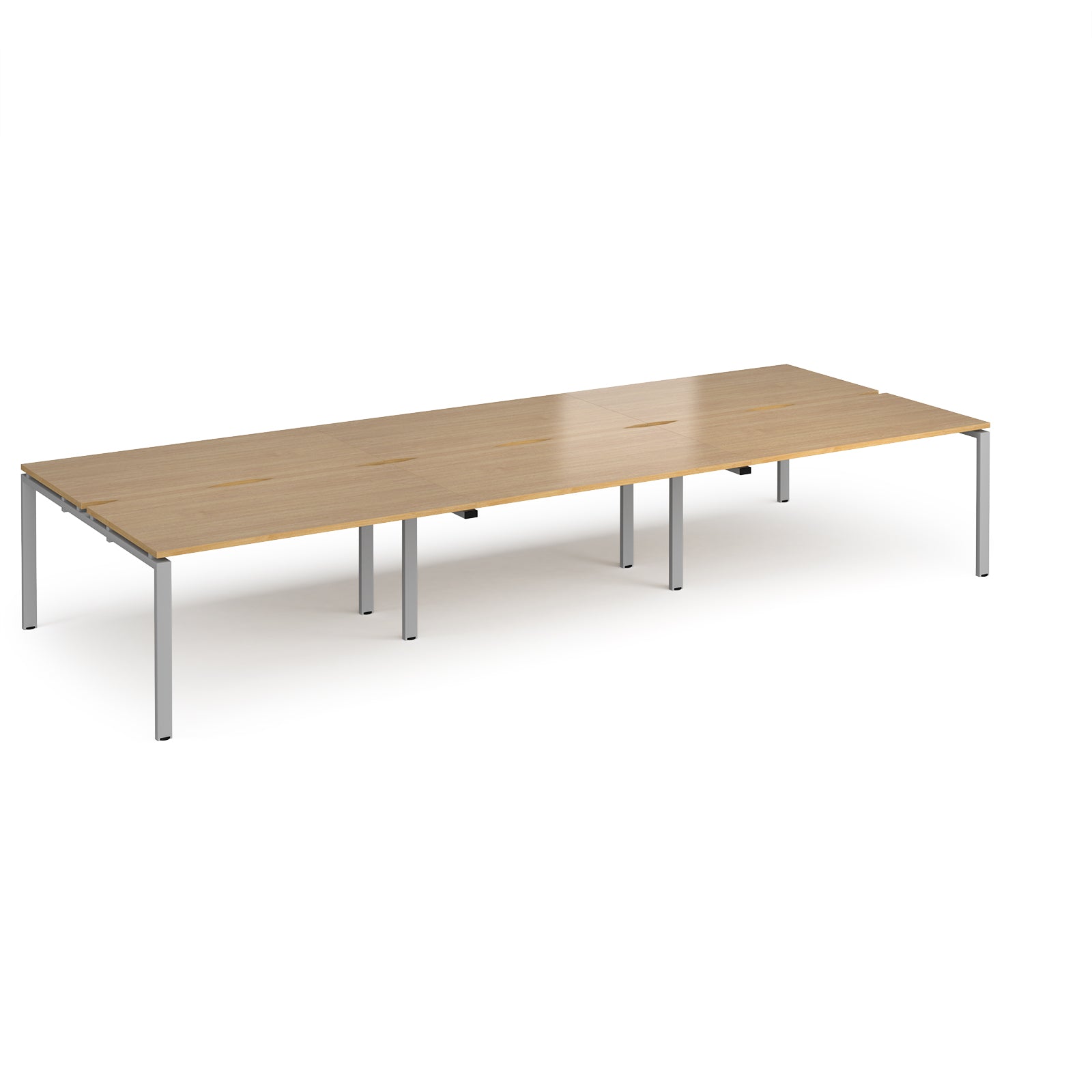 Adapt Triple Back To Back Desks 1600Mm Deep