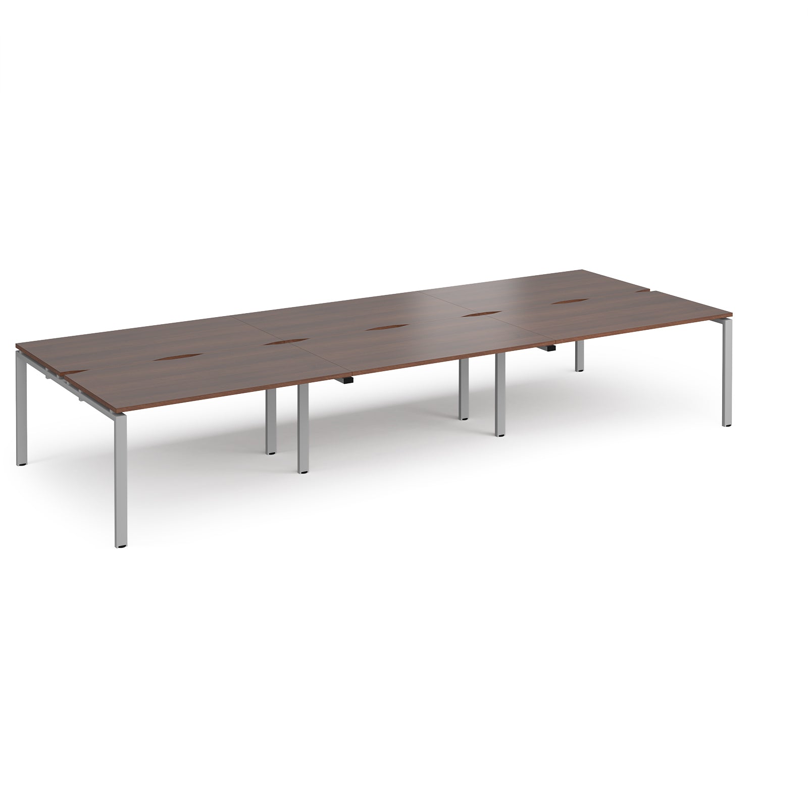 Adapt Triple Back To Back Desks 1600Mm Deep