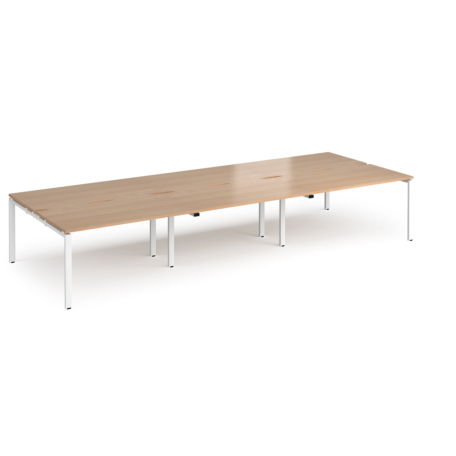 Adapt triple back to back desks 1600mm deep
