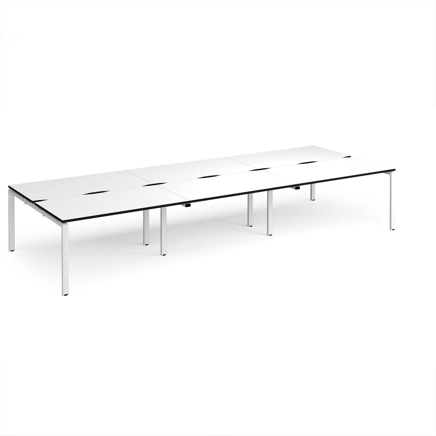 Adapt triple back to back desks 1600mm deep