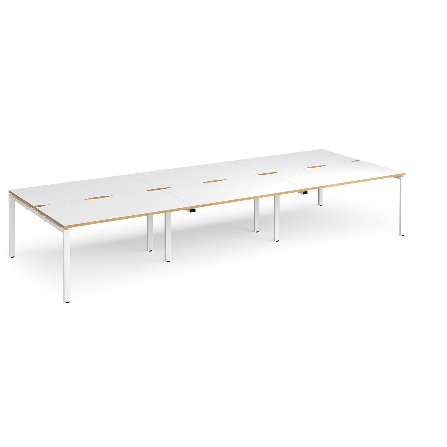Adapt triple back to back desks 1600mm deep
