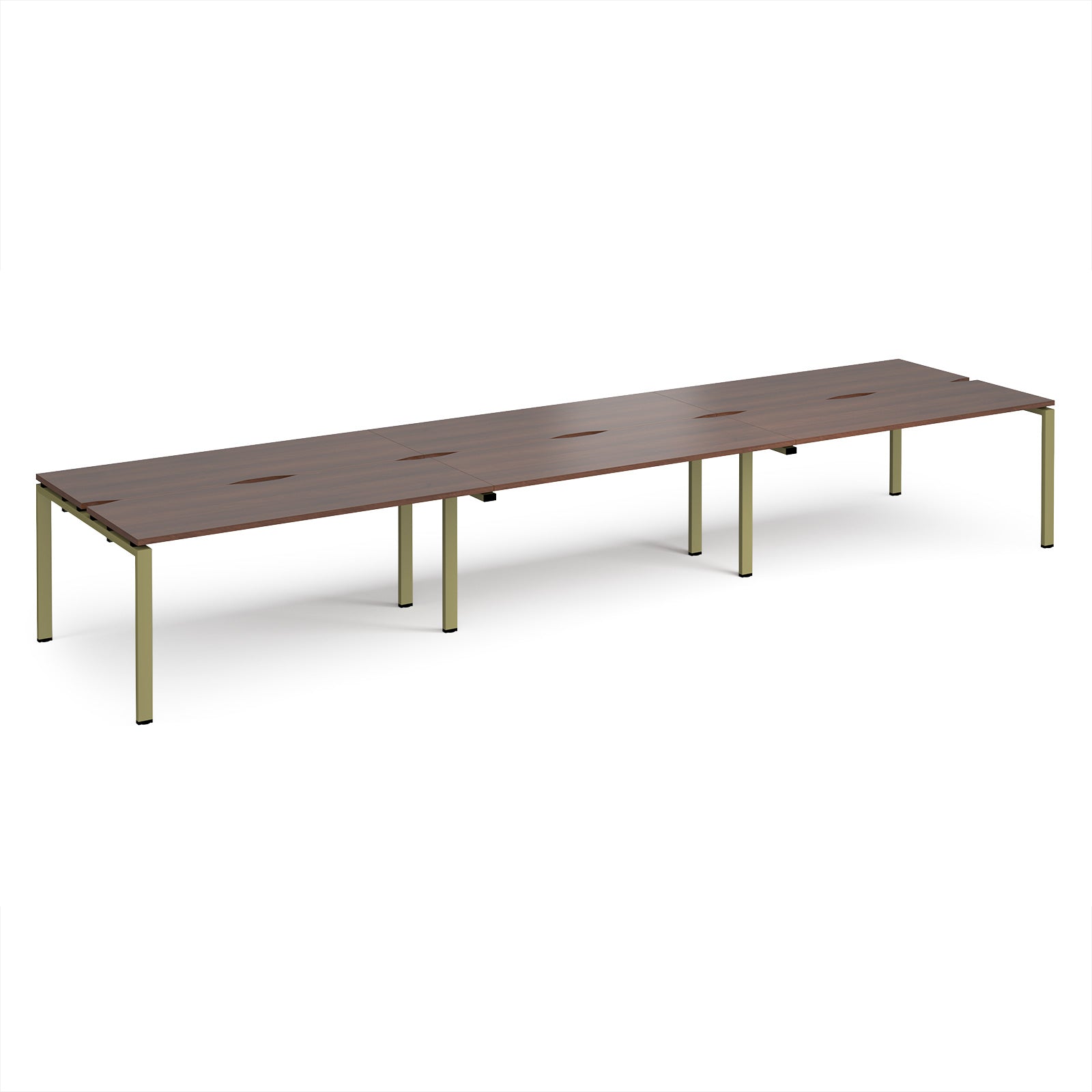 Adapt triple back to back desks 1200mm deep