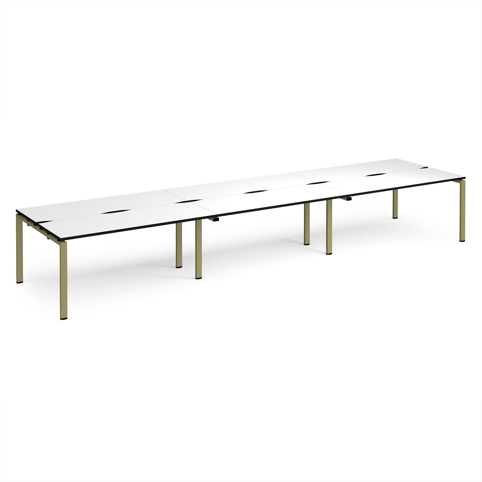 Adapt triple back to back desks 1200mm deep