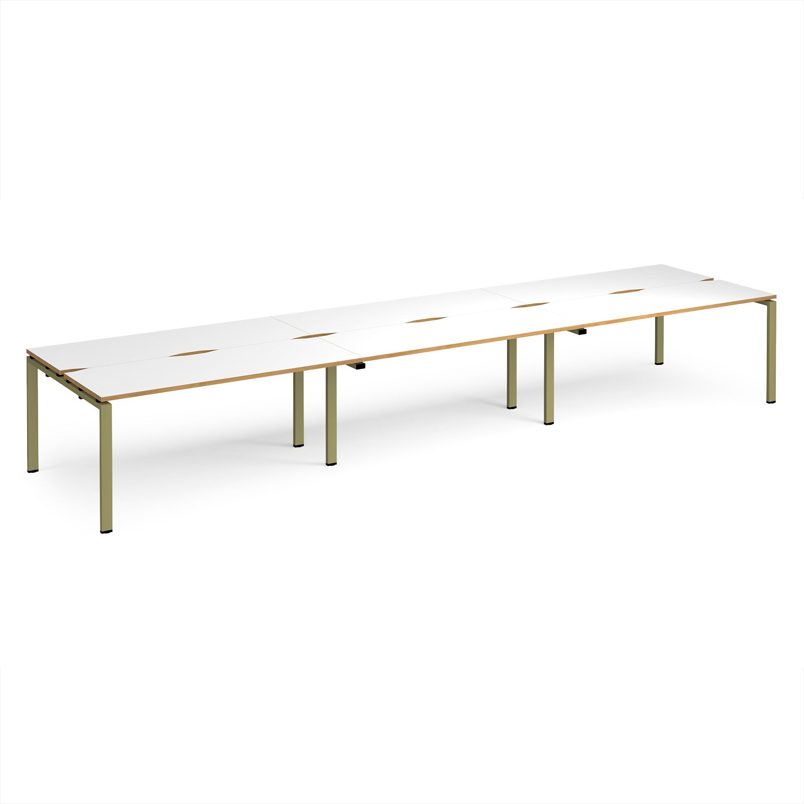 Adapt triple back to back desks 1200mm deep