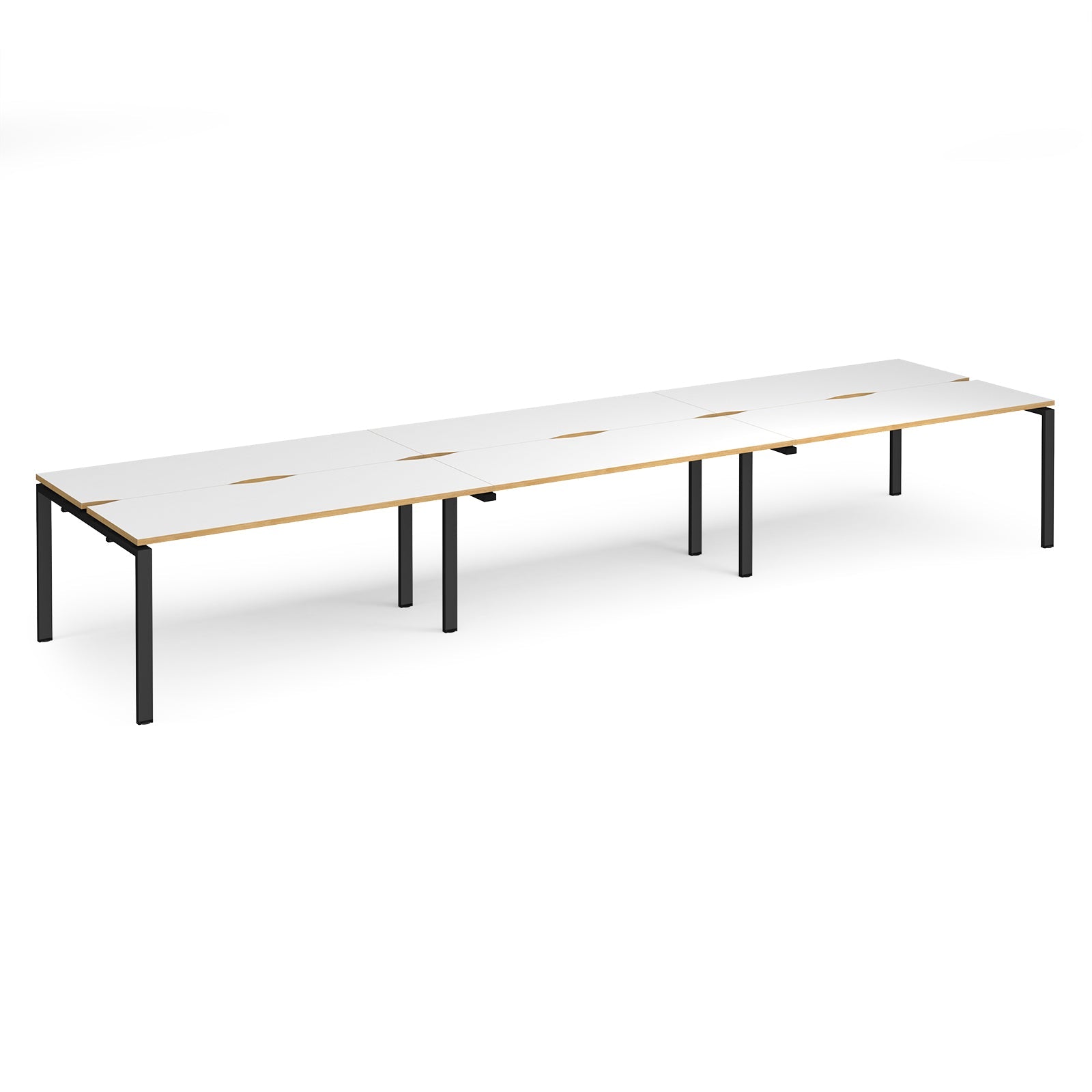 Adapt Triple Back To Back Desks 1200Mm Deep