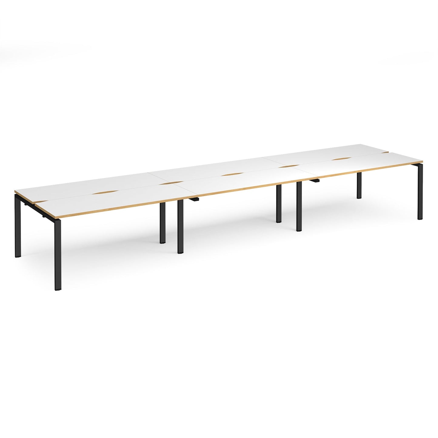 Adapt triple back to back desks 1200mm deep