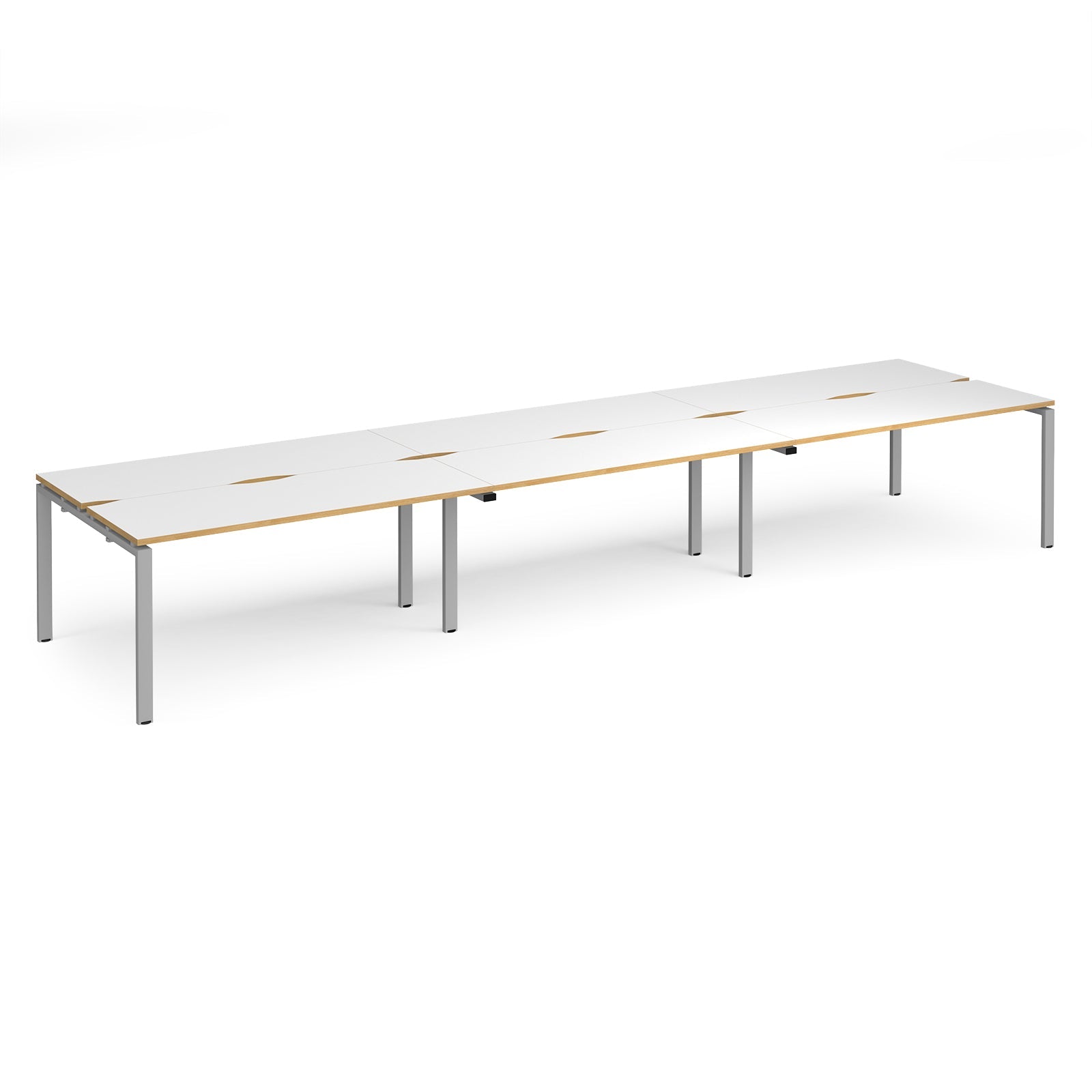 Adapt Triple Back To Back Desks 1200Mm Deep
