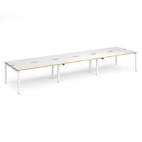 Adapt triple back to back desks 1200mm deep