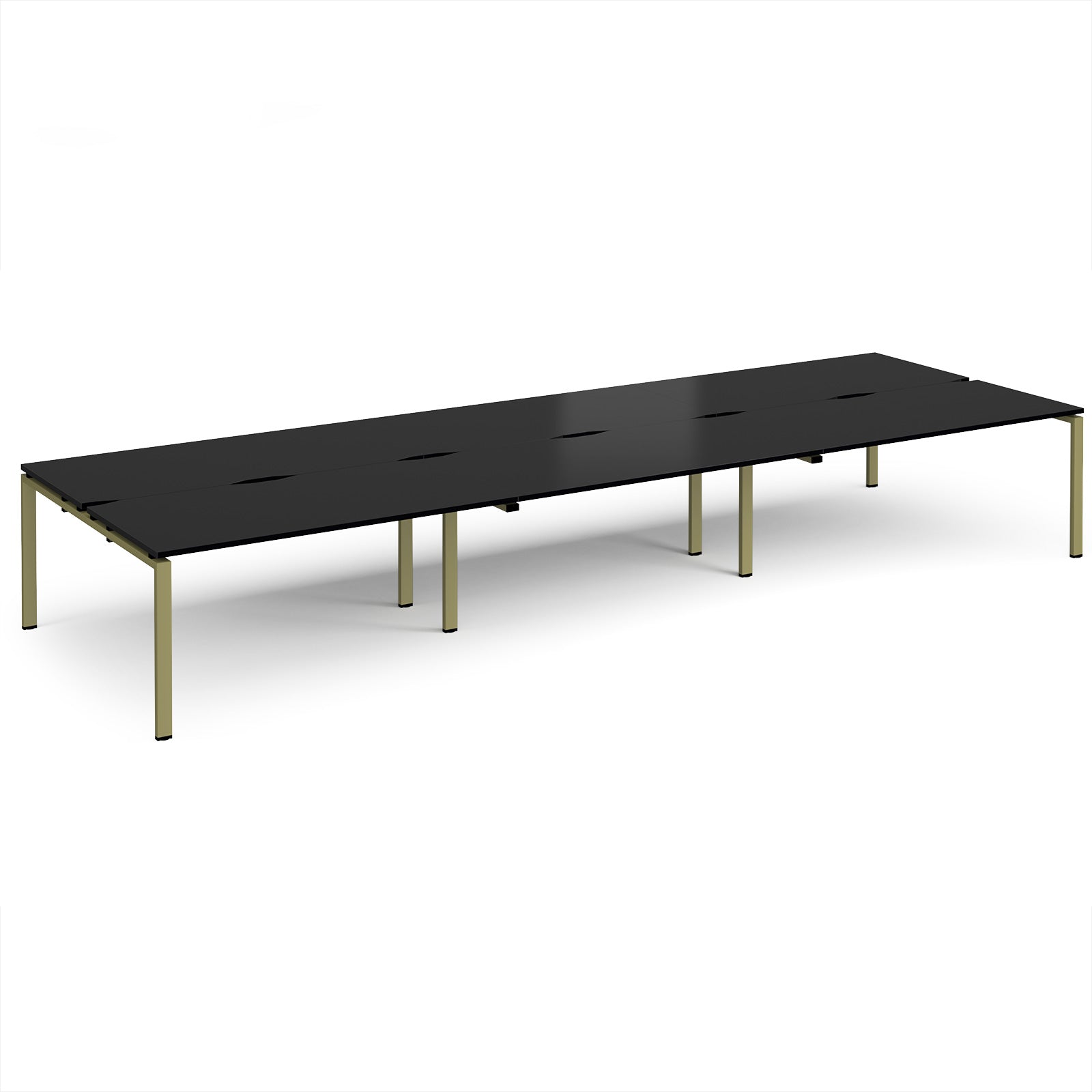 Adapt triple back to back desks 1600mm deep