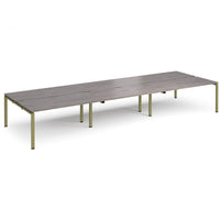 Adapt triple back to back desks 1600mm deep