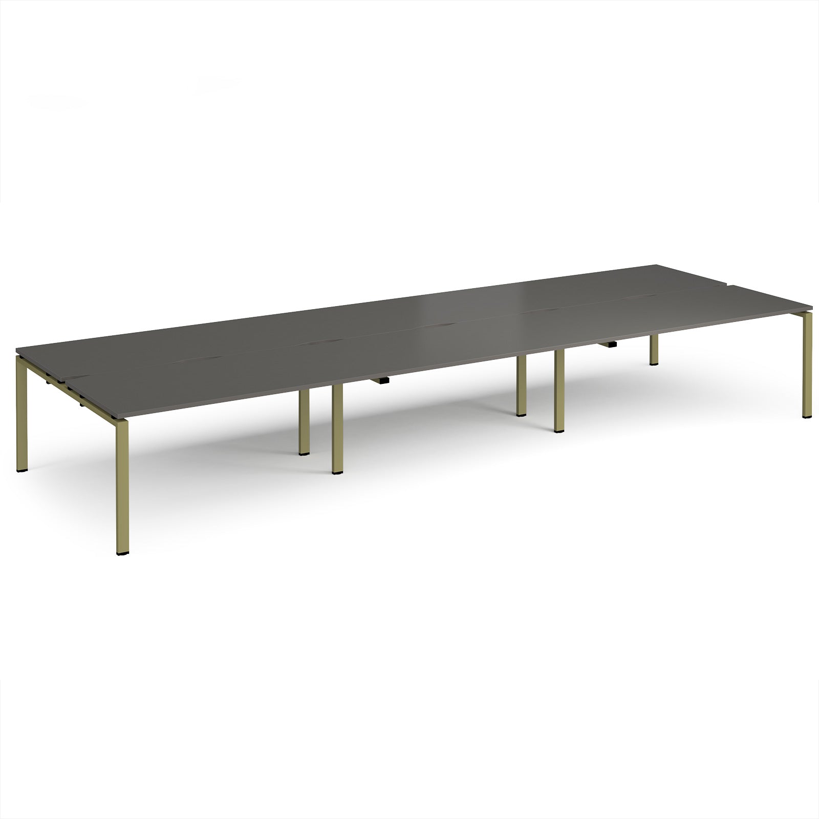 Adapt triple back to back desks 1600mm deep