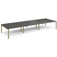 Adapt triple back to back desks 1600mm deep