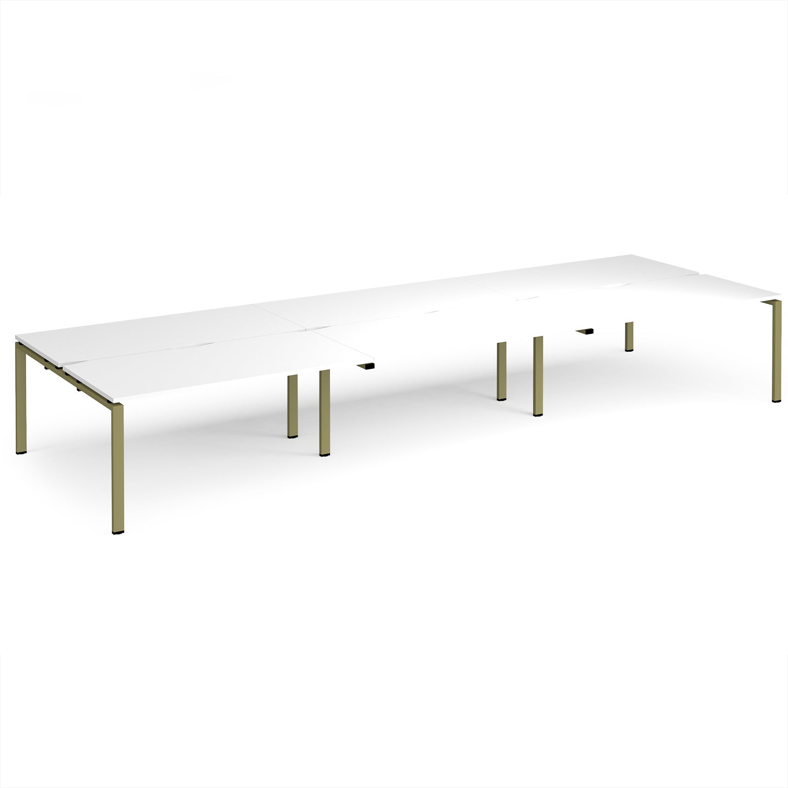 Adapt triple back to back desks 1600mm deep