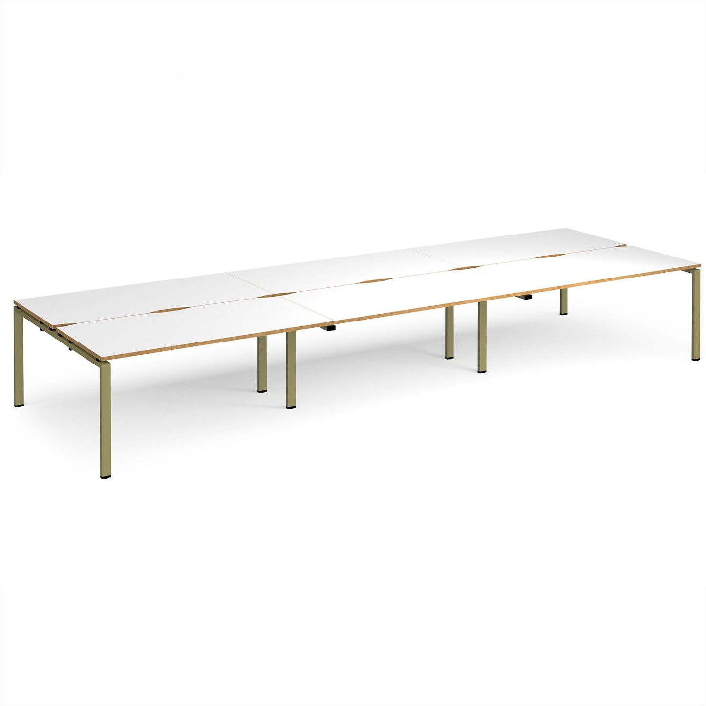Adapt triple back to back desks 1600mm deep