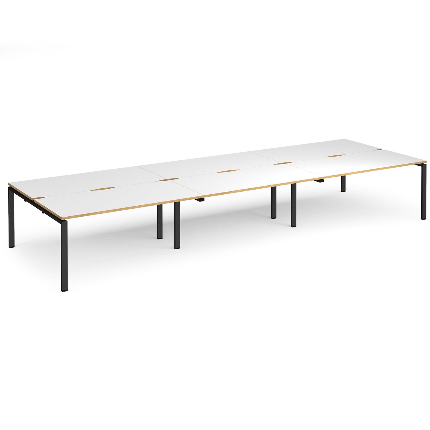 Adapt triple back to back desks 1600mm deep