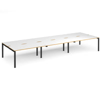 Adapt triple back to back desks 1600mm deep