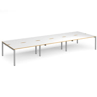 Adapt triple back to back desks 1600mm deep