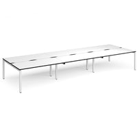 Adapt triple back to back desks 1600mm deep