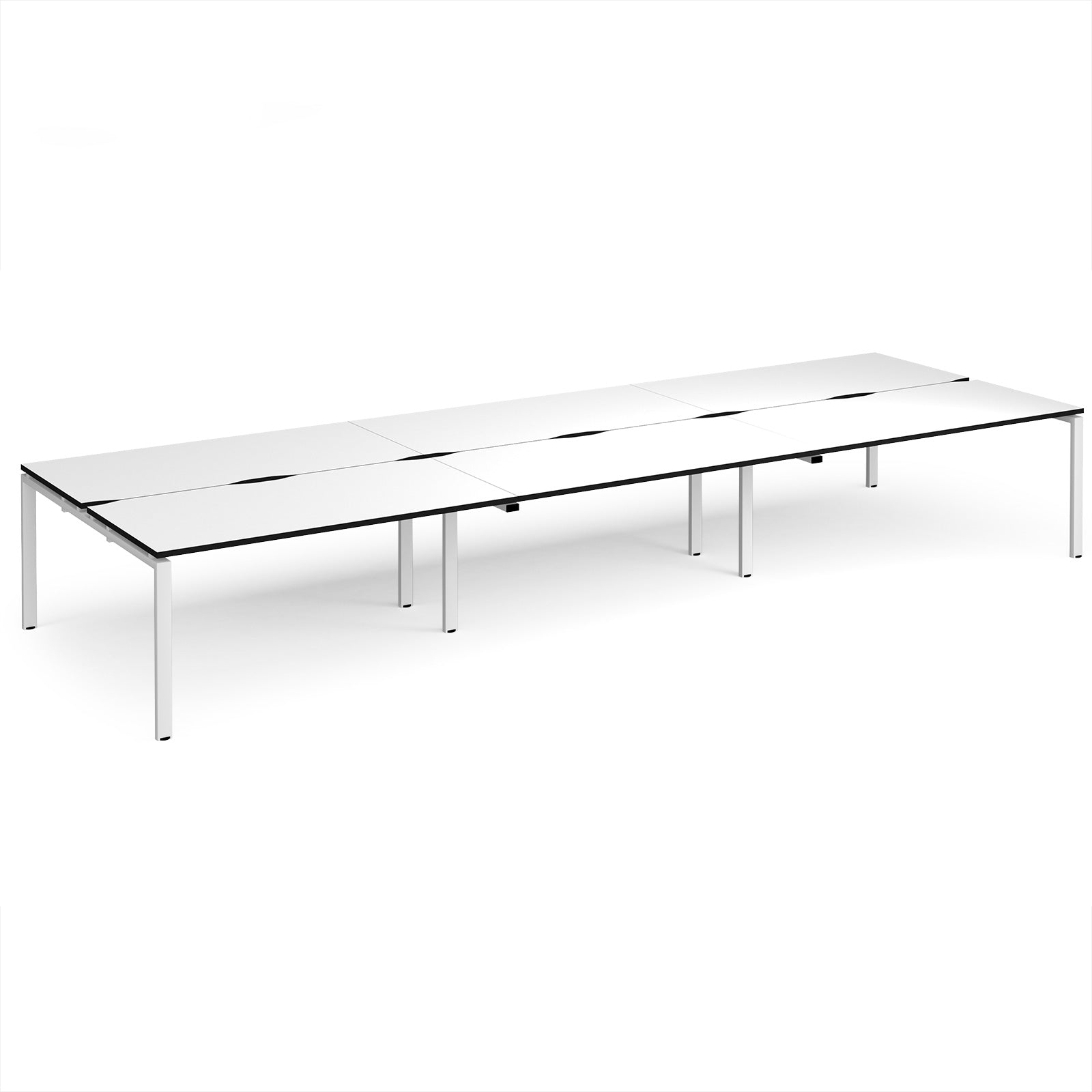 Adapt triple back to back desks 1600mm deep