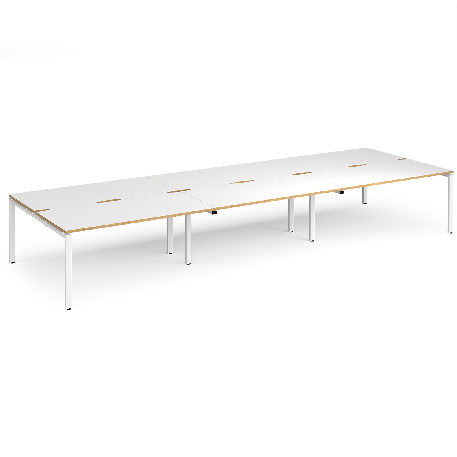 Adapt triple back to back desks 1600mm deep
