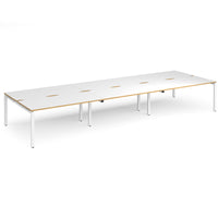 Adapt triple back to back desks 1600mm deep