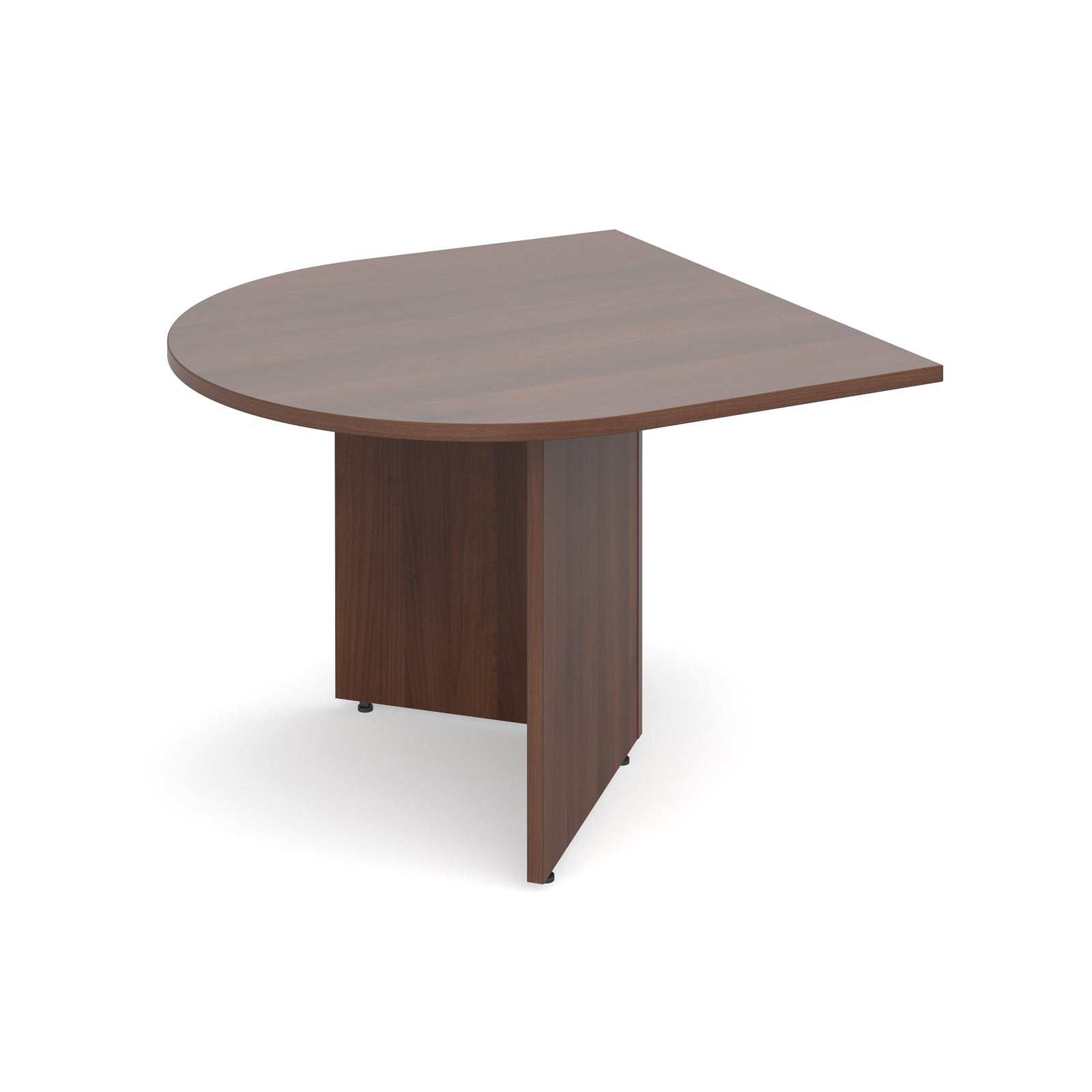 Arrow head leg radial extension table