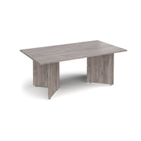 Arrow head leg rectangular boardroom table