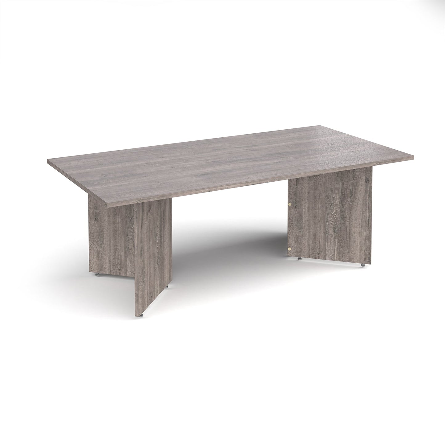 Arrow head leg rectangular boardroom table