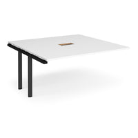 Adapt square power ready add-on boardroom table