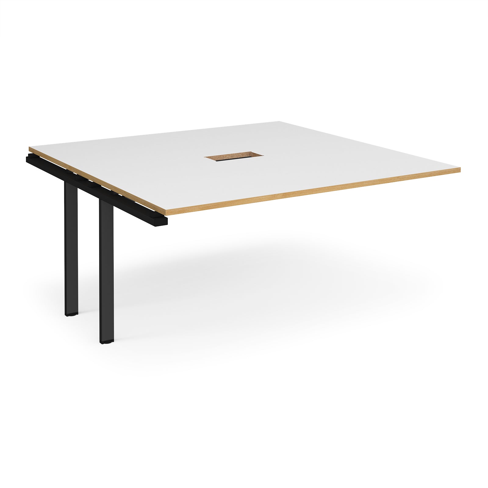 Adapt square power ready add-on boardroom table