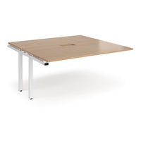 Adapt square power ready add-on boardroom table