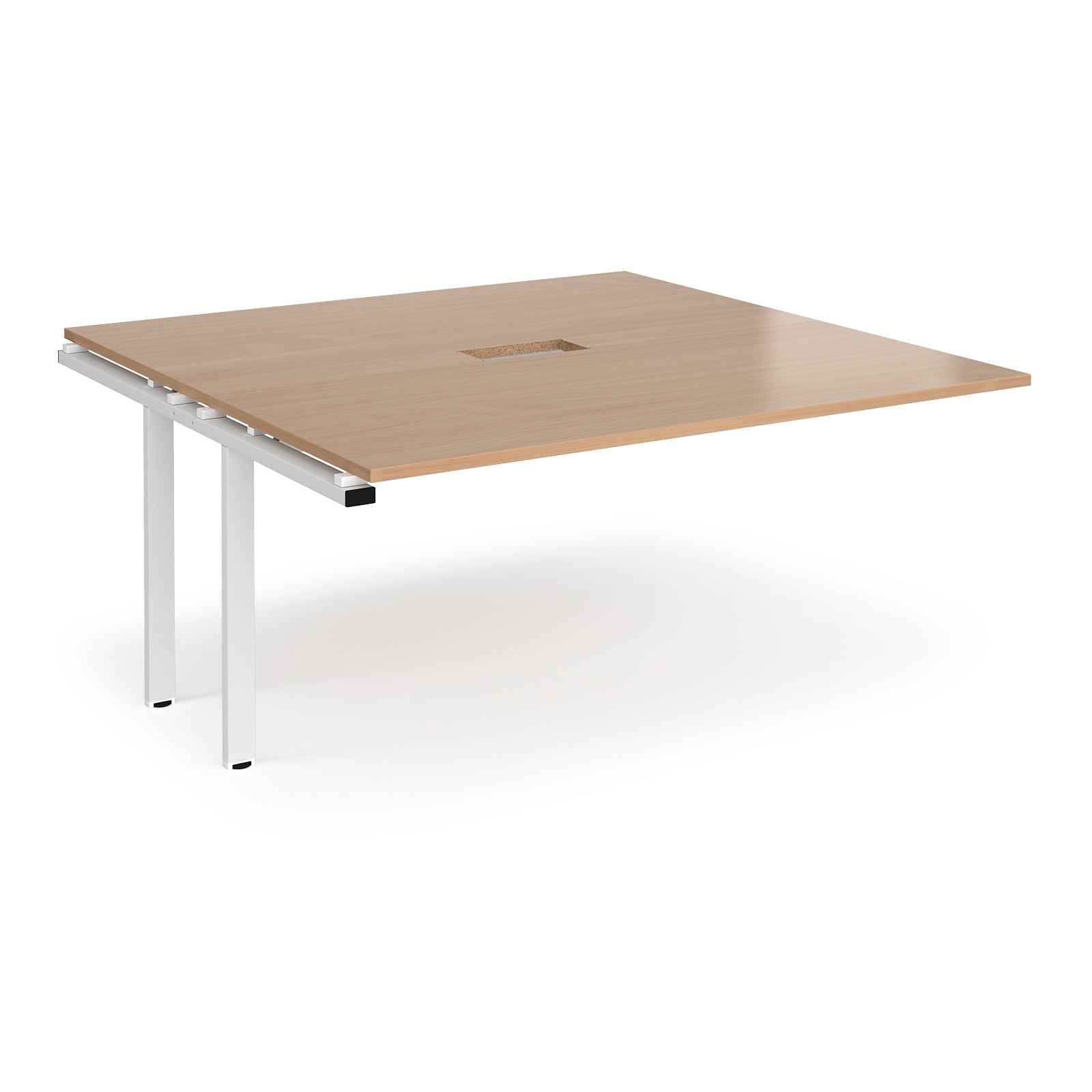 Adapt square power ready add-on boardroom table