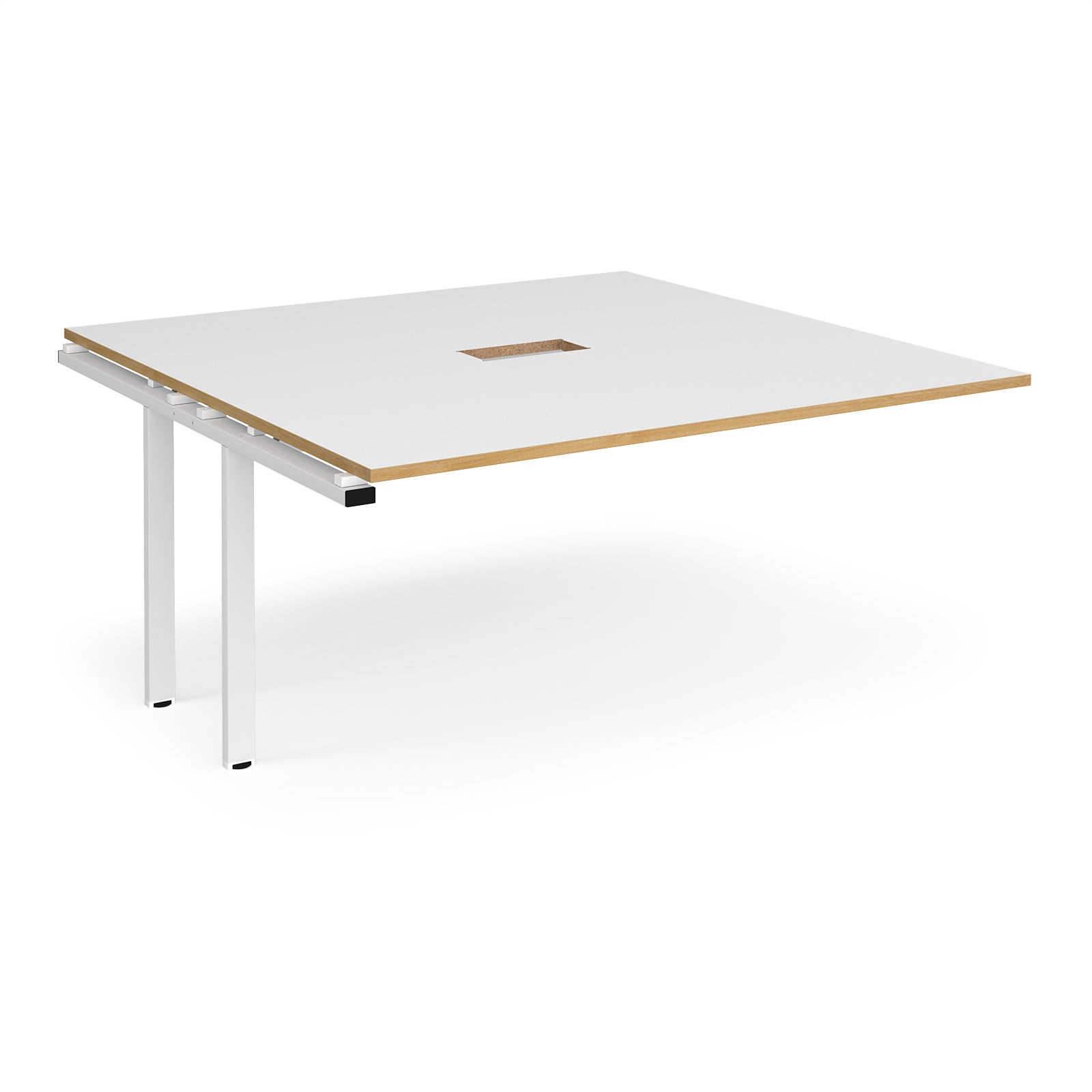 Adapt square power ready add-on boardroom table