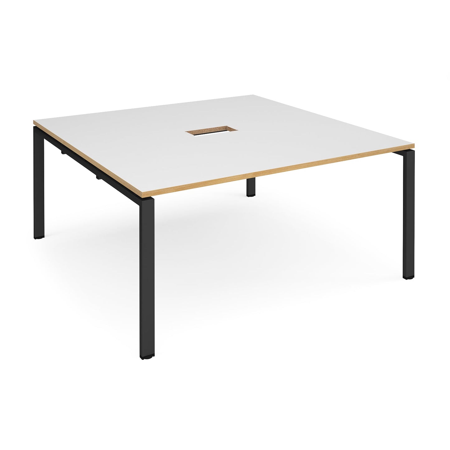 Adapt square power ready boardroom table