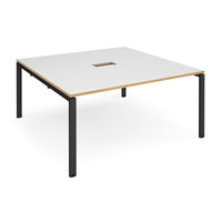 Adapt square power ready boardroom table