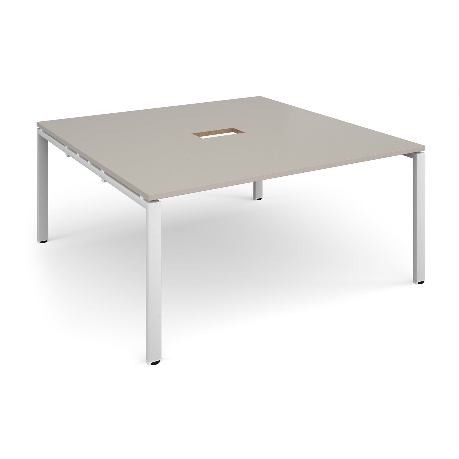 Adapt square power ready boardroom table