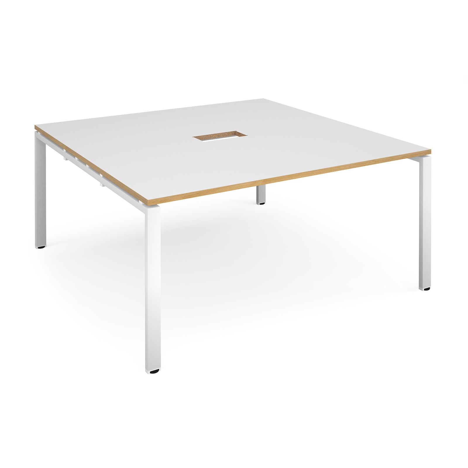 Adapt square power ready boardroom table