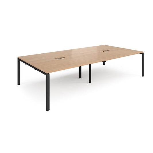 Adapt rectangular power ready boardroom table