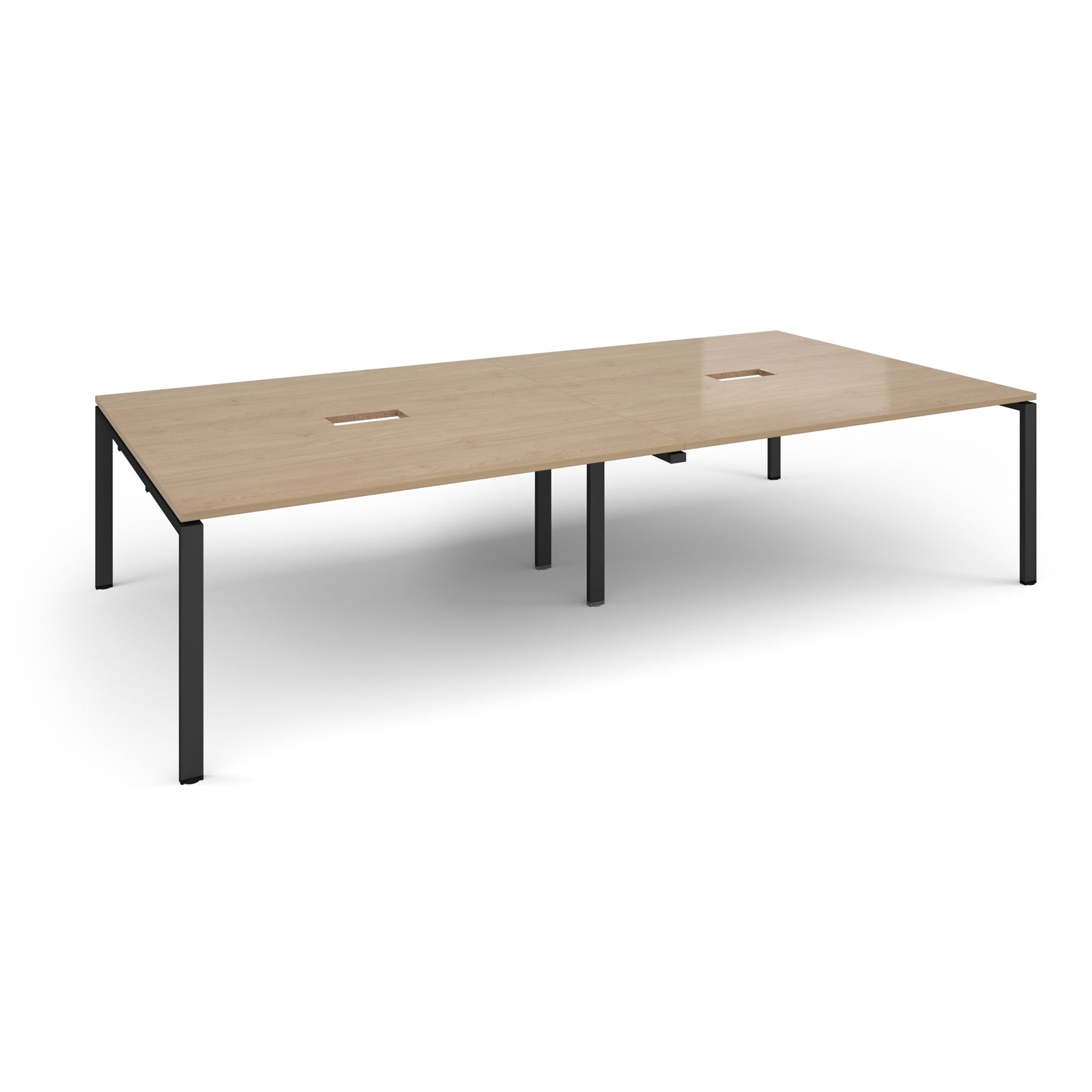 Adapt rectangular power ready boardroom table