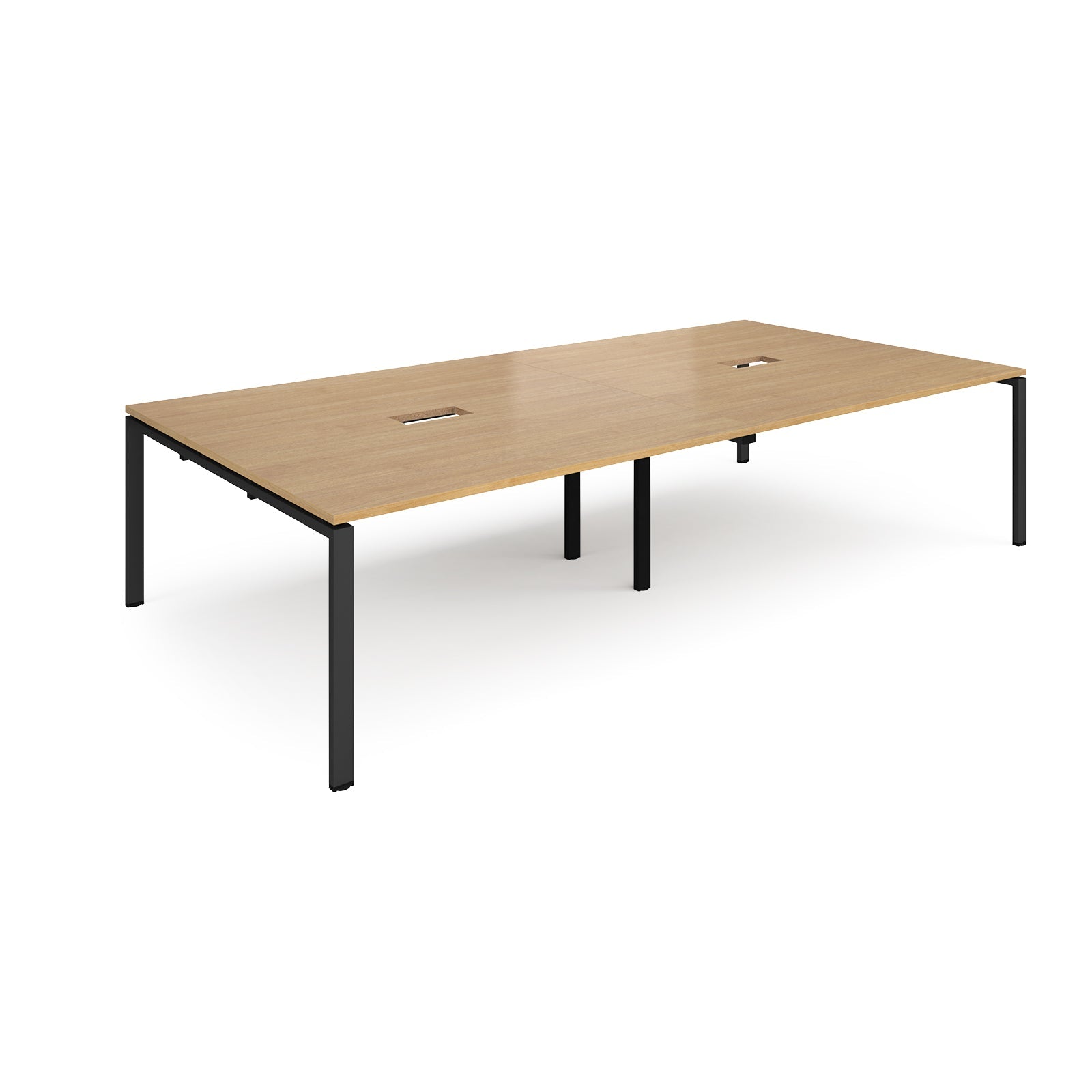 Adapt rectangular power ready boardroom table
