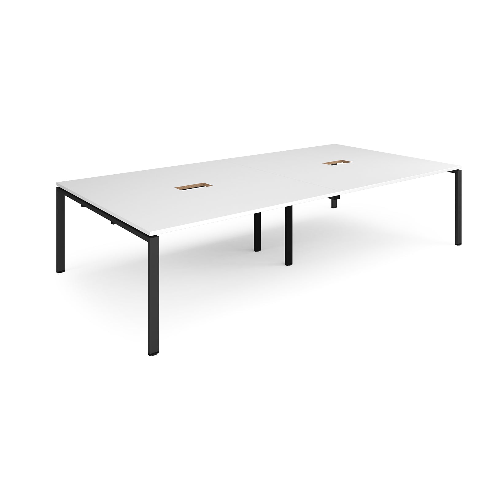 Adapt rectangular power ready boardroom table