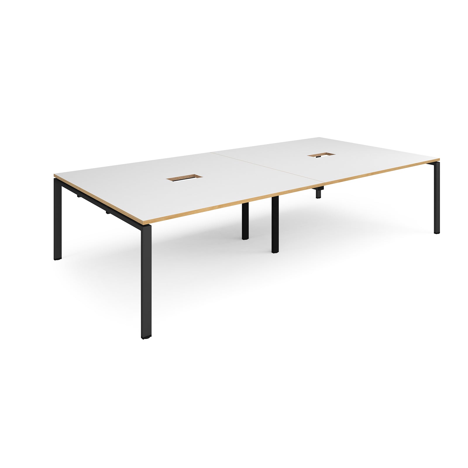 Adapt rectangular power ready boardroom table