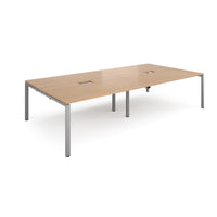 Adapt rectangular power ready boardroom table