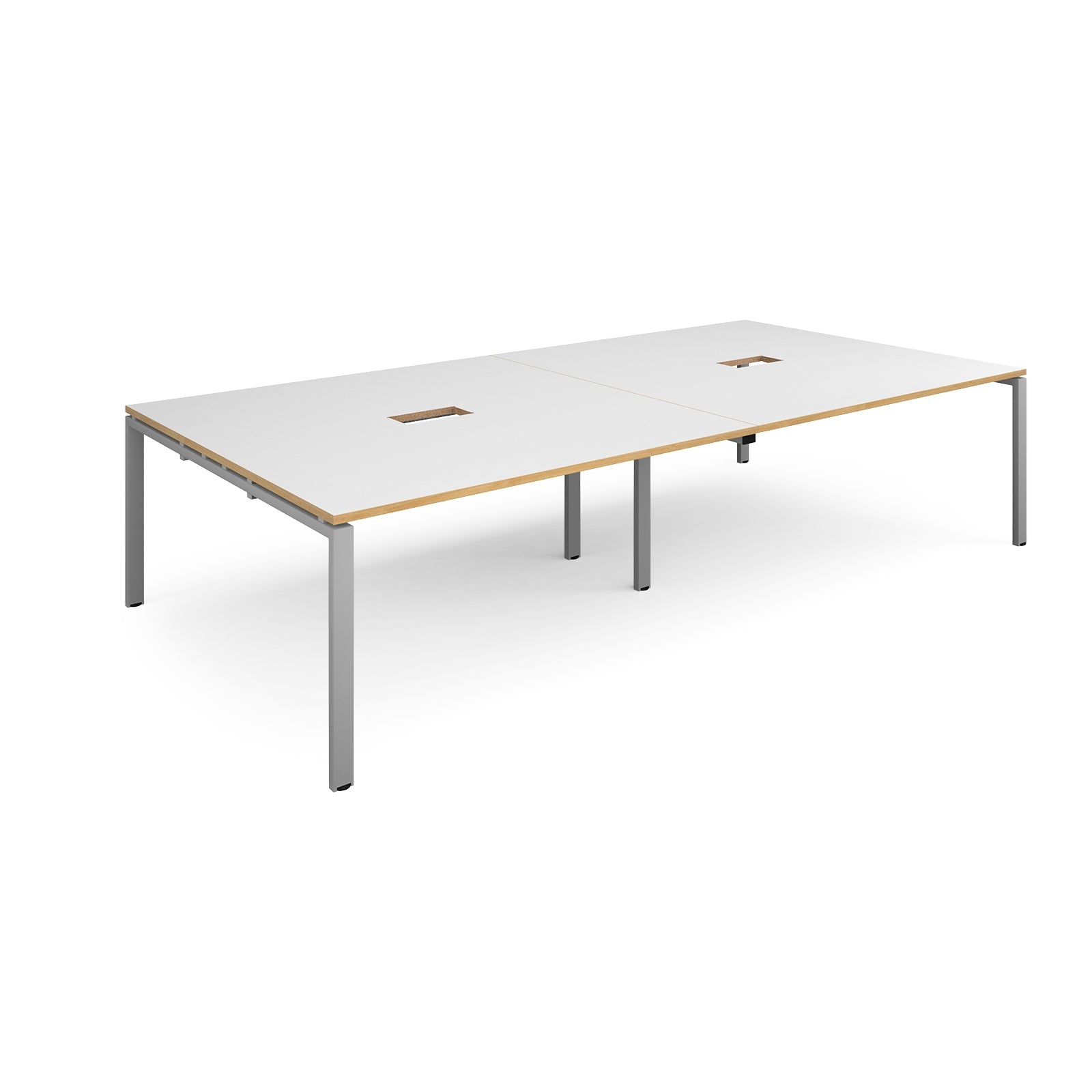 Adapt rectangular power ready boardroom table